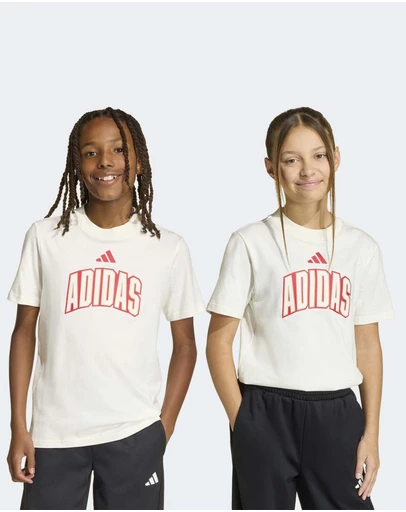 adidas Sportswear - Stadium Lettering T-Shirt - Kids-Teens