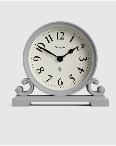 Newgate - Newgate Divisadero Mantel Clock-Clock Grey