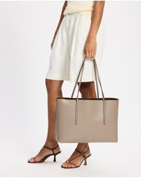 Calvin Klein - Foil Logo Tote W/ Pouch