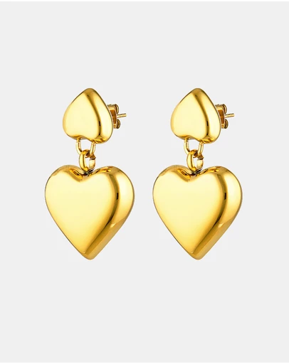 CENDRE - Romee Heart Earrings
