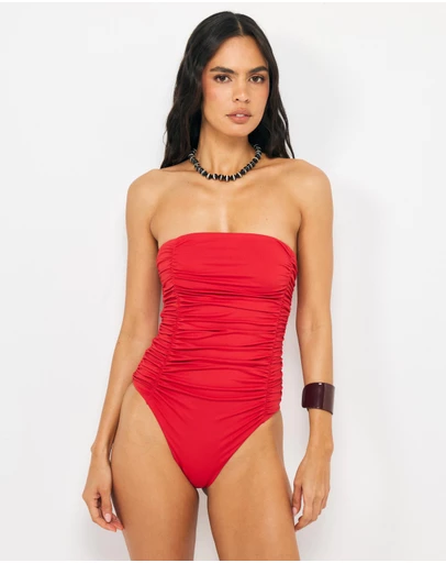 AERE - Celeste Ruched Swimsuit