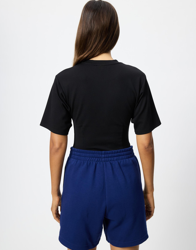 adidas Sportswear - Three Stripes Studio Fleece Loose Shorts