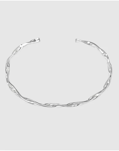 Ichu - Twisted Cuff Silver
