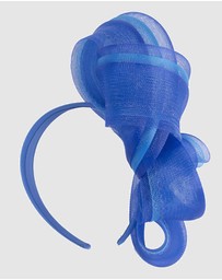 Fillies Collection - Bespoke Blue Racing Fascinator