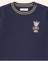 Huxbaby - Baller Hux Tipped Pullover - Babies-Kids