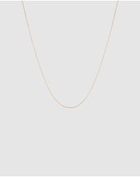 Elli Jewelry - Necklace Basic Venetian in 925 Sterling Silver Gold Plated