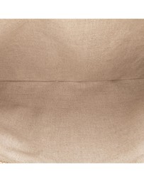 Pre-Loved by Azura Reborn - Pre-Loved XL Printed Canvas and Striped Lambskin Foldover Clutch