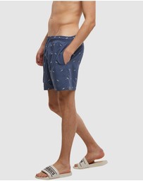 Urban Classics - Embroidered Swim Shorts