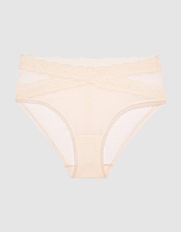 Passionata - Brooklyn Mid-Rise Lace Trim Brief