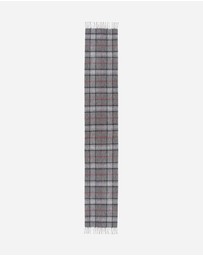 Ozwear Connection Uggs - 100% Wool Scarf Grey Check