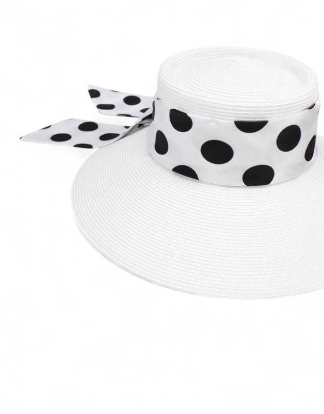 Morgan & Taylor - Francesca Racewear Droop Hat in White