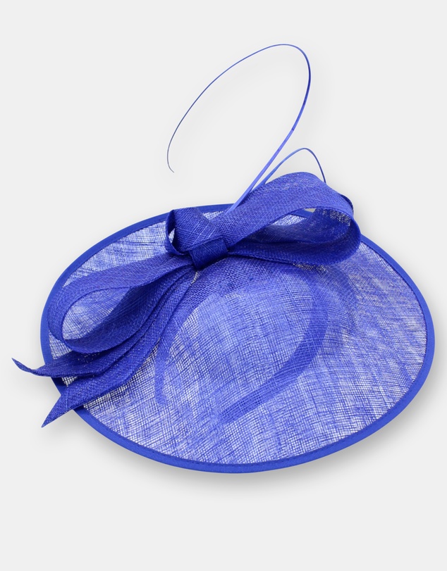 Morgan & Taylor - Haisley Fascinator in Cobalt Blue