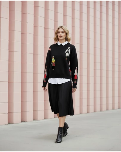 Mossée - Nina Oversized Wool Sweater