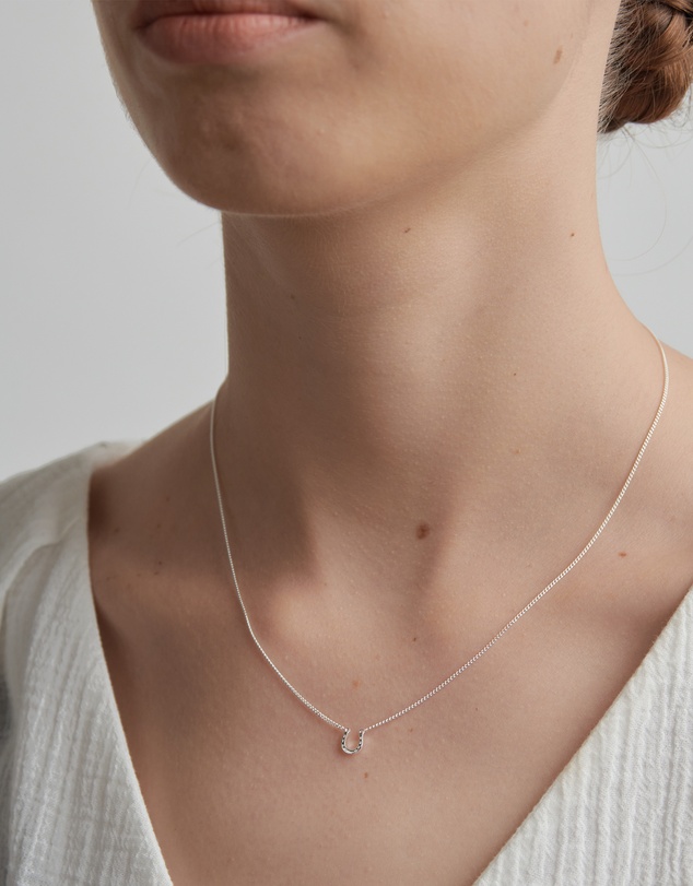 Karen Walker - Mini Horseshoe Necklace