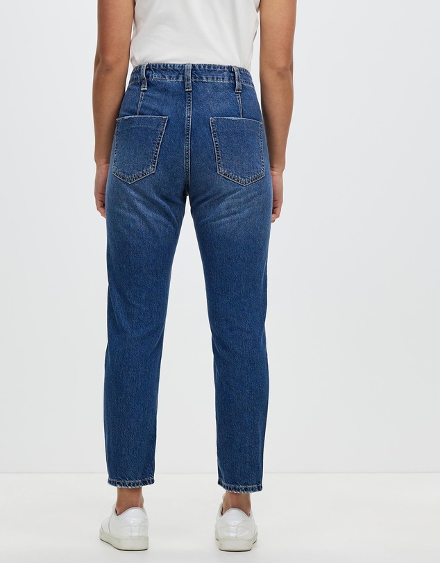 DRICOPER DENIM - Drifter Blur Blue Straight Leg Jeans