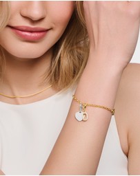 THOMAS SABO - Charm Pendant Letter O Gold Plated