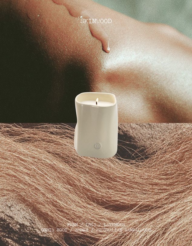 Black Blaze - Skinwood Ceramic Candle