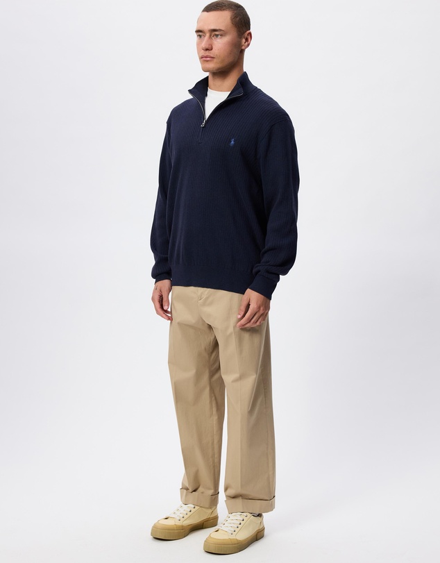 Polo Ralph Lauren - ICONIC EXCLUSIVE - Rib LS Half Zipped Knit
