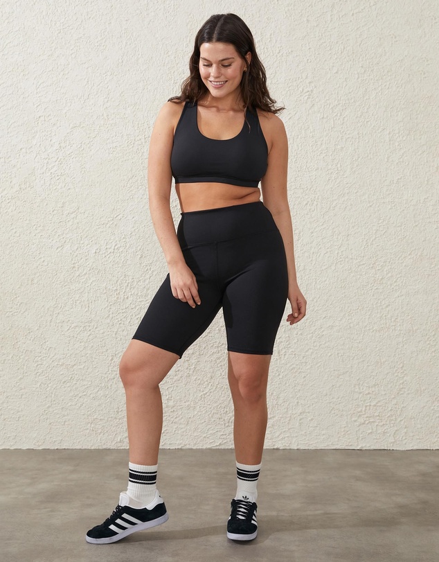 Cotton On Body Active - Highwaisted Mid Length Bike Short