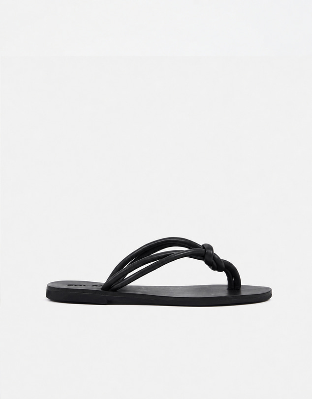 Sol Sana - Desert Thong Sandal Black