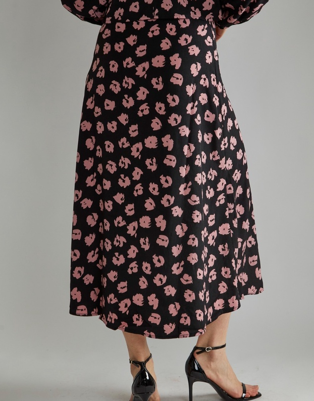 Glamorous - Button-Front Midi-Skirt