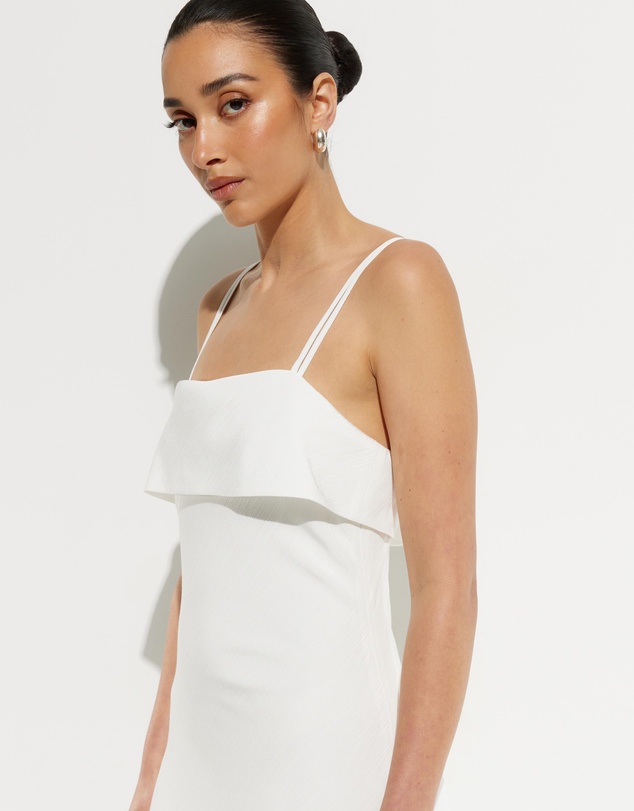 Calli - Liberty Fitted Midi Dress