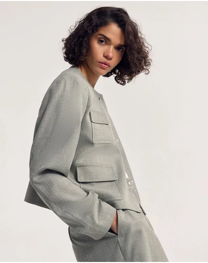 Oxford - Nyla Crop Jacket