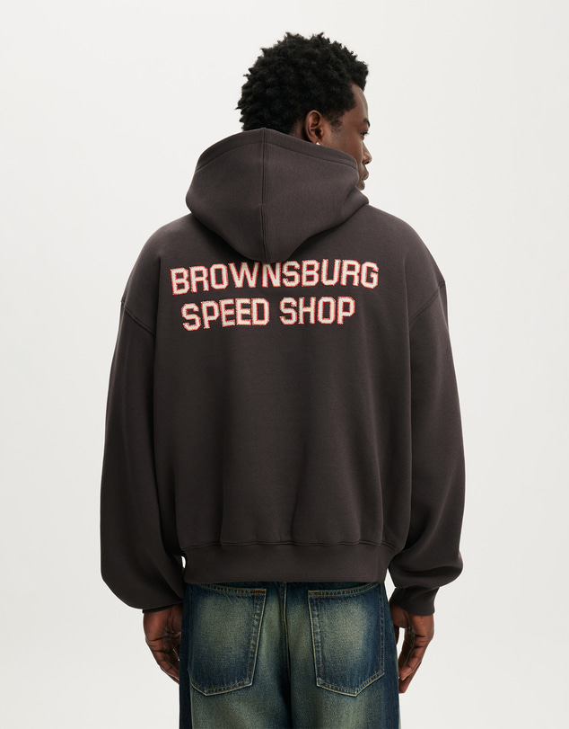 Cotton On - Box Fit Graphic Hoodie