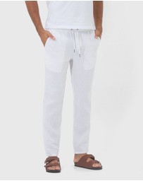 Coast Clothing - Coast Linen Pant - White