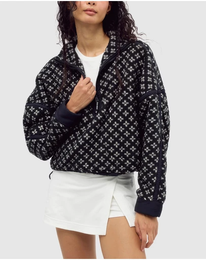 FP Movement by Free People - Printed Mountain High Fleece 1/2 Zip