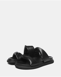 EVERAU - EverAU Ugg Eloise Sheepskin Upper Sandals