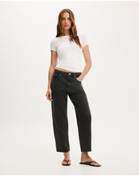 Cotton On - Straight Crop Jean