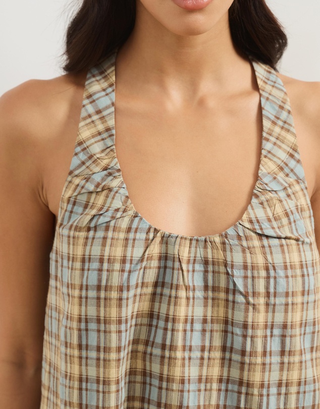 Atmos&Here - Faye Scoop Gathered Neck Tank