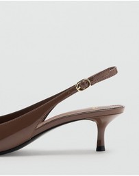 M.N.G - Kitten Heel Pointed Shoes