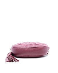 Pre-Loved by Azura Reborn - Pre-Loved Mini Pebbled Calfskin Soho Chain Crossbody