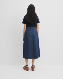Country Road - Split Midi Skirt