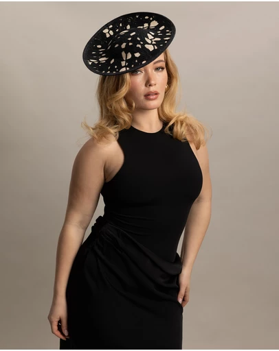 Morgan & Taylor - Tiana Fascinator in Black