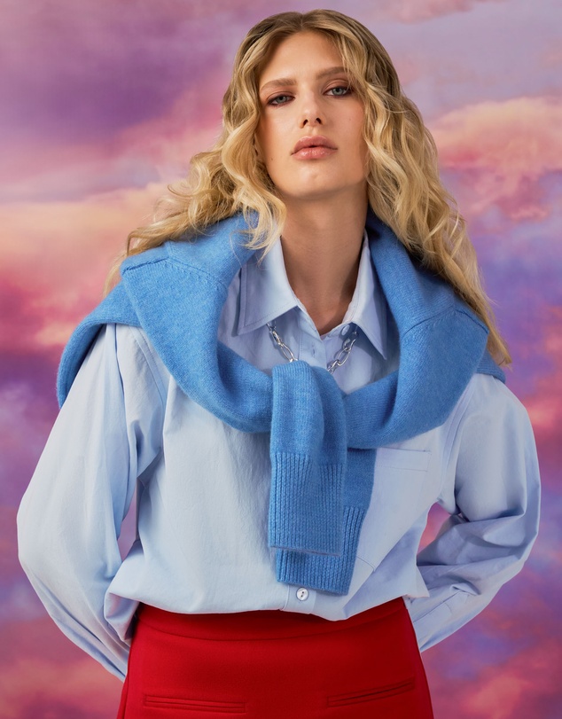 Forcast - Chicago Oversized Cotton Shirt