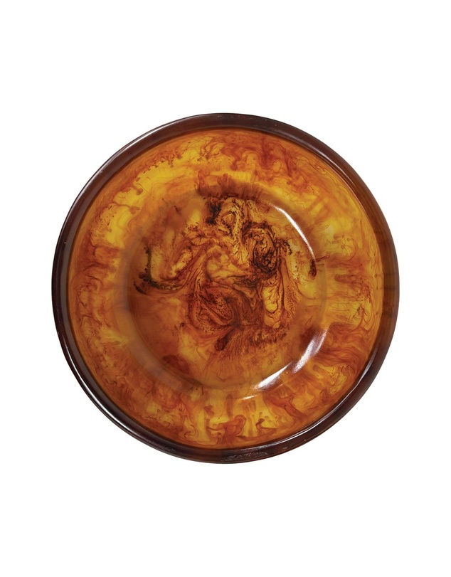 Urban Attitude - Urban Attitude INDI Medium Bowl Height 12cm, Width 26cm, Length 26cm - Burnt Amber