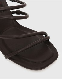 Betts - Wider Fit Cleopatra High-Heeled Strappy Mules