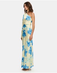 KIVARI - Sophie One Sleeve Maxi Dress