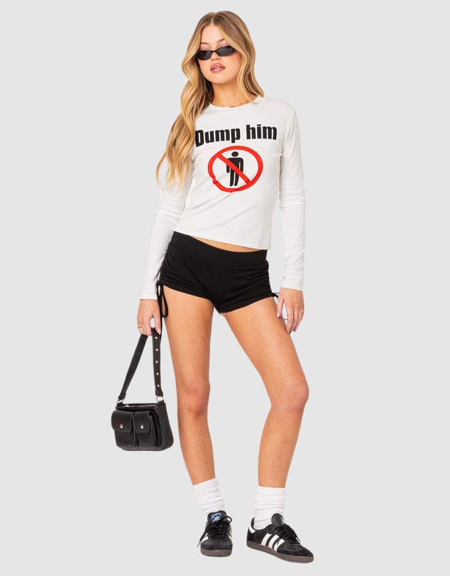 EDIKTED - Dump Him Long Sleeve T Shirt