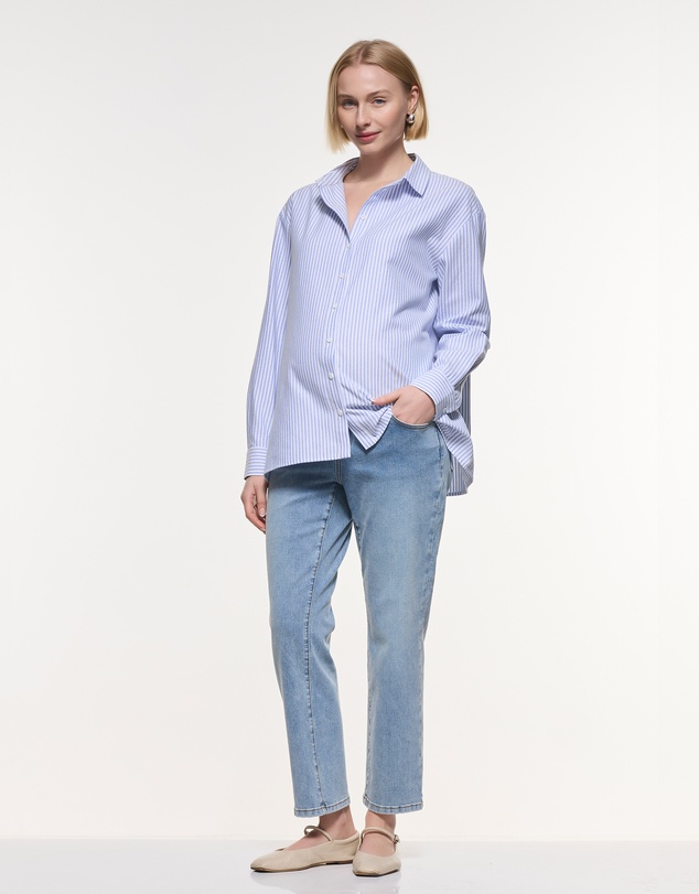 Soon Maternity - Classic Cotton Shirt
