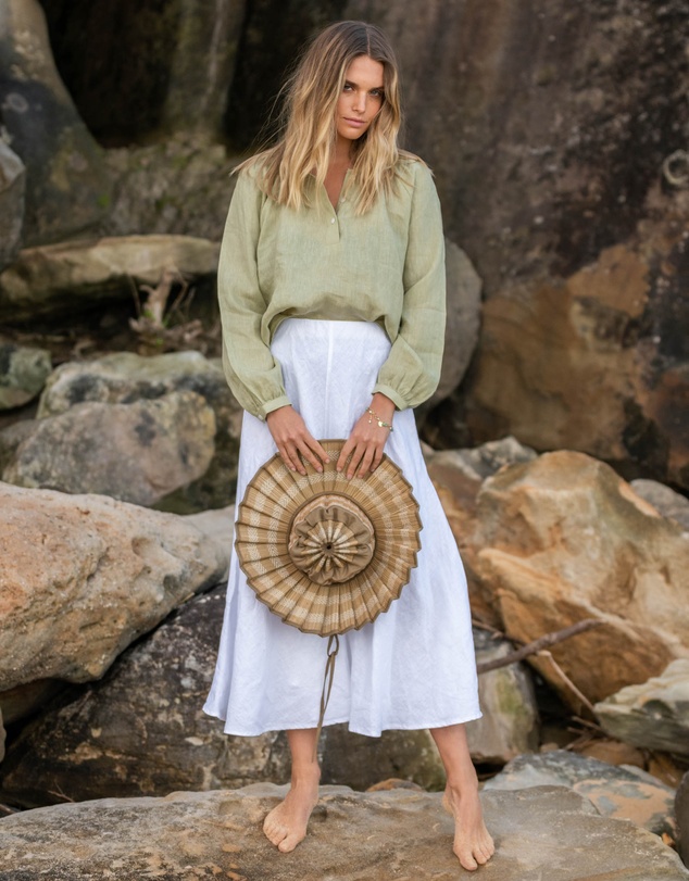 CAMIXA - Poem Linen Blouse