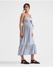 Ripe Maternity - Lana Tie Front Dress