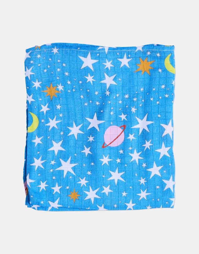Kip&Co - Stars And Moon Bamboo Swaddle - Babies