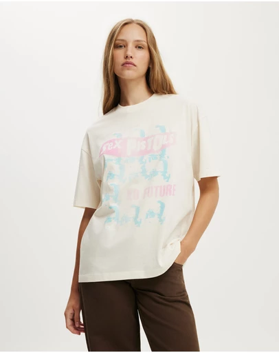 Cotton On - The Lcn Music Boxy Graphic Tee