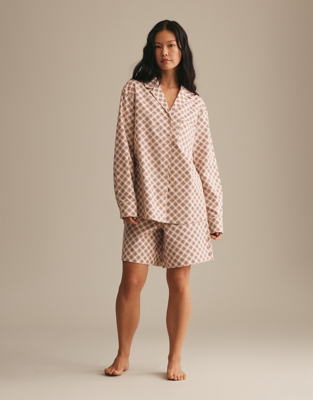 Resting - Double Brushed Flannelette Nicko Long Sleeve Shirt