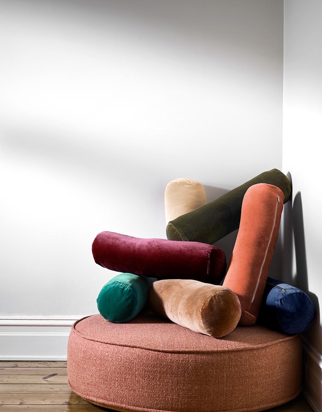 Aura Home - Velvet Bolster