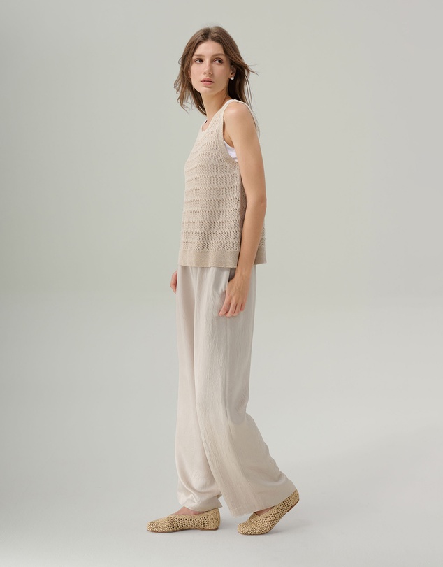 IDA+S - Miri Satin Wide Leg Pant